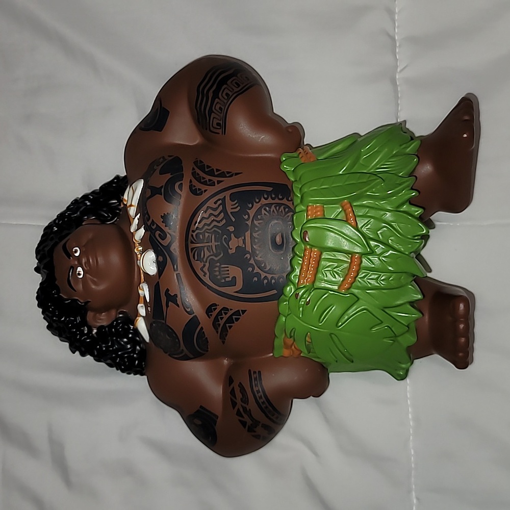 DISNEY Moana Mega Maui 8" Action Figure Doll Hard Plastic Toy